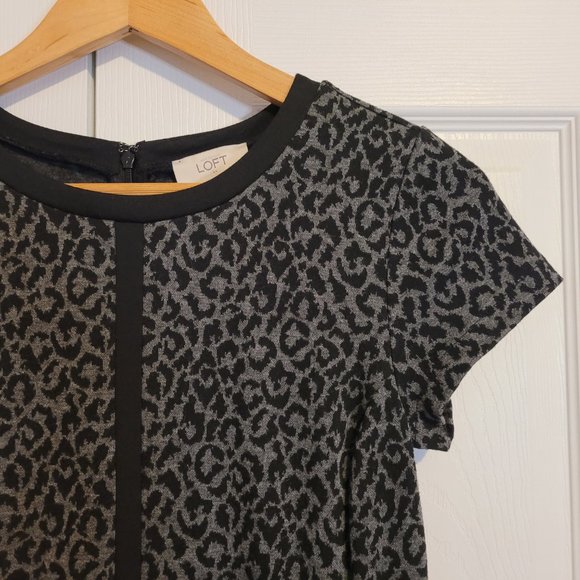 ๐ LOFT Leopard Print Dress - Picture 2 of 6